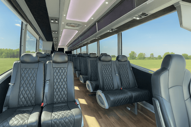 coach bus in Eau Claire